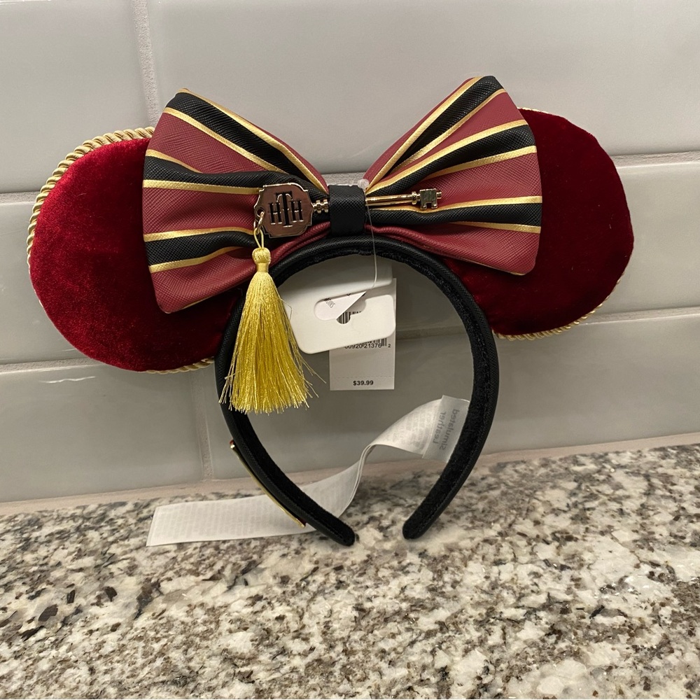 Hollywood Tower of Terror Minnie Mouse Ear Headband by Loungefly